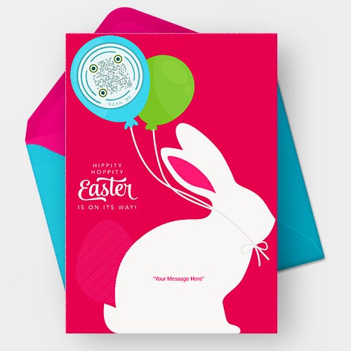 Easter Greetings Card - Easter Blessings for a Joyous Holiday